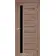 Межкомнатные Двери Darumi Doors Bordo орех бургун Черное стекло Ламинатин-3-thumb