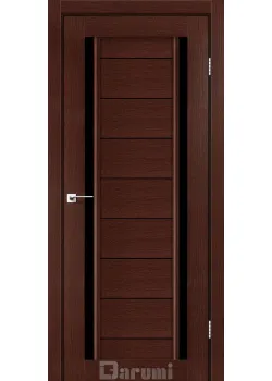 Двери Darumi Doors Madrid венге панга Черное стекло