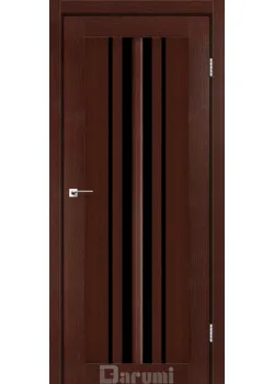 Двери Darumi Doors Prime венге панга Черное стекло