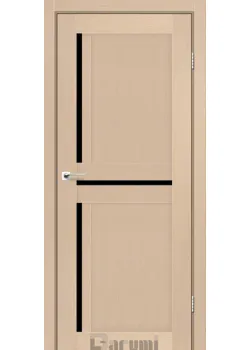 Двери Darumi Doors Next дуб боровой Черное стекло