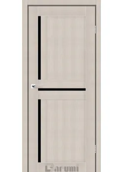 Двери Darumi Doors Next дуб мембау Черное стекло
