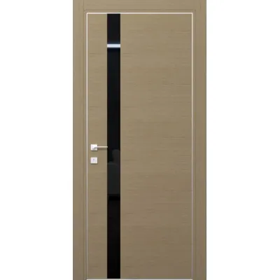 Міжкімнатні Двері Dooris Glass Wood GW04 Шпон-0