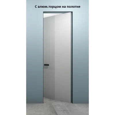 Межкомнатные Двери Скрытого Монтажа Dooris G00 INSIDE Alum грунт Под покраску-0