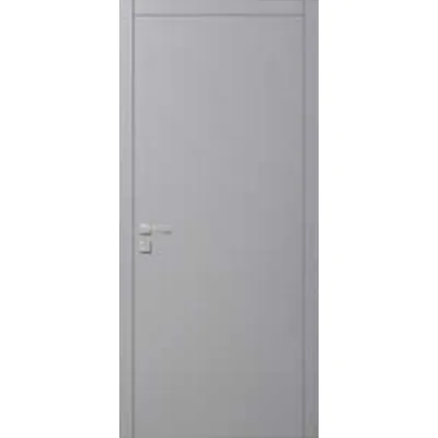 Міжкімнатні Двері DVERIPRO Avangard A1 сірий шовк Фарба-0