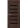 Межкомнатные Двери Europe Doors Франция PVC Черное стекло ПВХ плёнка-4-thumb