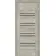 Межкомнатные Двери Europe Doors Шотландия PVC Черное стекло ПВХ плёнка-4-thumb