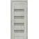 Межкомнатные Двери Europe Doors Шотландия PVC Черное стекло ПВХ плёнка-4-thumb