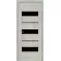 Межкомнатные Двери Europe Doors Дания PVC Черное стекло ПВХ плёнка-4-thumb