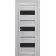 Межкомнатные Двери Europe Doors Дания PVC Черное стекло ПВХ плёнка-4-thumb