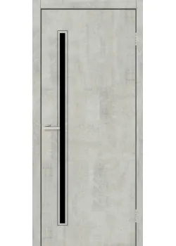 Двери Europe Doors Эстония PVC Черное стекло