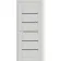 Межкомнатные Двери Europe Doors Испания SUPER MATE Черное стекло ПВХ плёнка-3-thumb