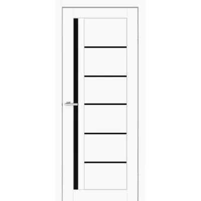 Межкомнатные Двери Europe Doors Англия SUPER MATE Черное стекло ПВХ плёнка-2