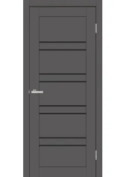 Двери Europe Doors Шотландия SUPER MATE Черное стекло
