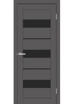 Двери Europe Doors Дания SUPER MATE Черное стекло