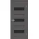 Межкомнатные Двери Europe Doors Дания SUPER MATE Черное стекло ПВХ плёнка-3-thumb