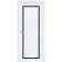 Межкомнатные Двери Europe Doors Кипр Черное стекло SUPER MATE ПВХ плёнка-3-thumb