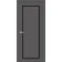 Межкомнатные Двери Europe Doors Кипр Черное стекло SUPER MATE ПВХ плёнка-3-thumb