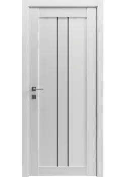 Двері ГРАНД Grand Lux-1 Чорне скло