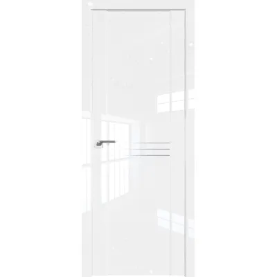 Межкомнатные Двери Grazio 150 L - Белый Люкс Краска-0