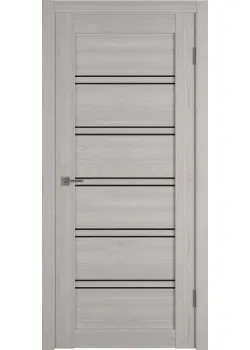 Двері Hygge Atum Pro 28 Stone Oak Чорне скло