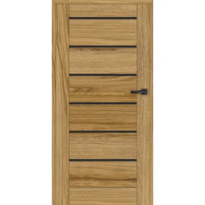 Міжкімнатні Двері Hygge MIDIA Catanya Oak BG ПВХ плівка-0