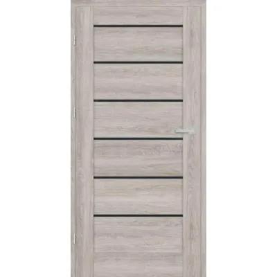 Межкомнатные Двери Hygge MIDIA Grey Oak BG ПВХ плёнка-0