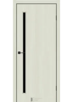 Двері KFD Line Glass 01 Чорне скло