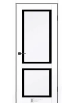 Двері KFD Prestige 7 Чорне скло