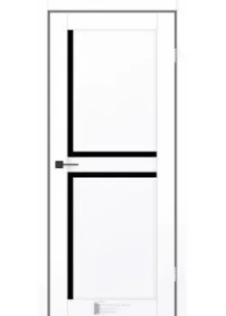 Двері KFD Prestige 8 Чорне скло