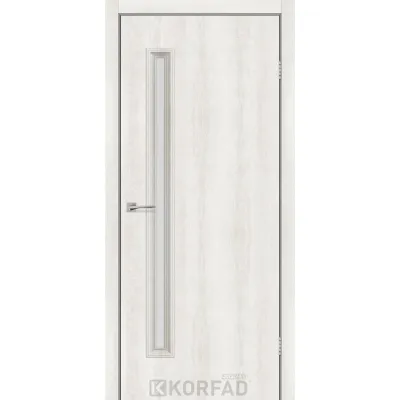 Межкомнатные Двери Korfad Express CORNER GLASS-01 ПВХ плёнка-0
