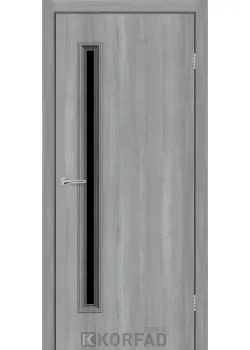 Двері Korfad Express CORNER GLASS-01 Чорне скло