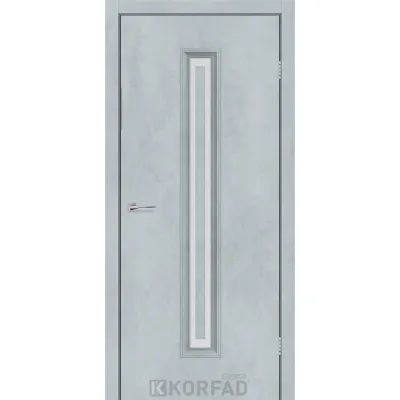 Міжкімнатні Двері Korfad Express CORNER GLASS-02 ПВХ плівка-1