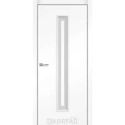 Міжкімнатні Двері Korfad Express CORNER GLASS-02 ПВХ плівка-0