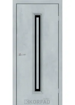 Двері Korfad Express CORNER GLASS-02 Чорне скло