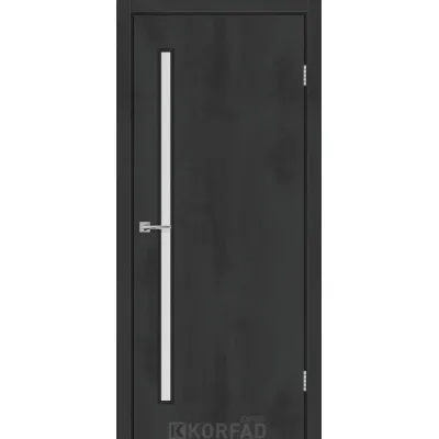 Межкомнатные Двери Korfad Express CORNER GLASS-03 ПВХ плёнка-0