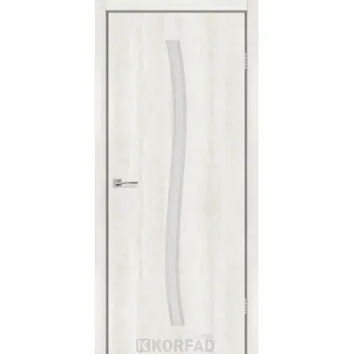 Міжкімнатні Двері Korfad Express CORNER GLASS-04 ПВХ плівка-2