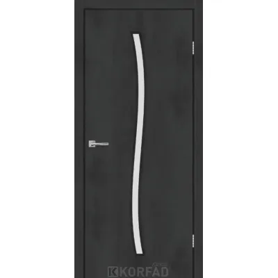 Міжкімнатні Двері Korfad Express CORNER GLASS-04 ПВХ плівка-5