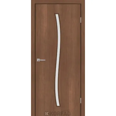 Міжкімнатні Двері Korfad Express CORNER GLASS-04 ПВХ плівка-0