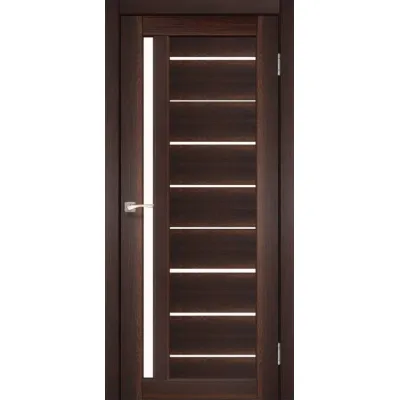 Межкомнатные Двери Korfad Venecia Deluxe VND-02 орех ПВХ плёнка-0