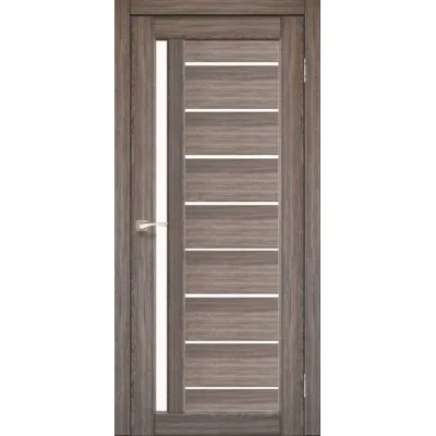 Межкомнатные Двери Korfad Venecia Deluxe VND-02 дуб грей ПВХ плёнка-0