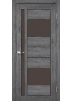 Двери Korfad Venecia Deluxe VND-03 Бронза дуб марсала