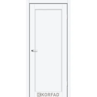 Міжкімнатні Двері Korfad Porto Deluxe PD-03 Білий перламутр ПВХ плівка-0