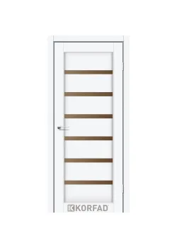 Двери Korfad Porto Deluxe PD-01 Белый перламутр