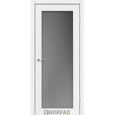 Міжкімнатні Двері Korfad Sanvito SV-01 Cатин графіт 8 мм ПВХ плівка-13