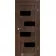 Межкомнатные Двери Korfad Parma PM-10 Черное стекло ПВХ плёнка-6-thumb