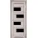 Межкомнатные Двери Korfad Parma PM-10 Черное стекло ПВХ плёнка-6-thumb