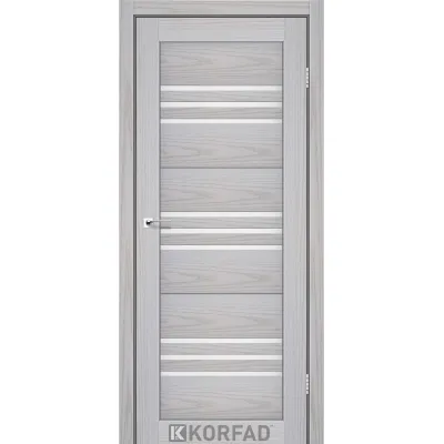 Межкомнатные Двери Korfad Florence FL-05 сатин белый ПВХ плёнка-0