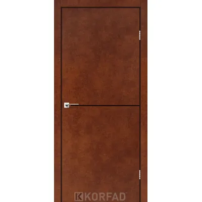Межкомнатные Двери Korfad Deco Loft Plato DLP-01 black ПВХ плёнка-3