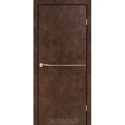 Міжкімнатні Двері Korfad Deco Loft Plato DLP-01 gold ПВХ плівка-3