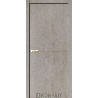 Міжкімнатні Двері Korfad Deco Loft Plato DLP-01 gold ПВХ плівка-0